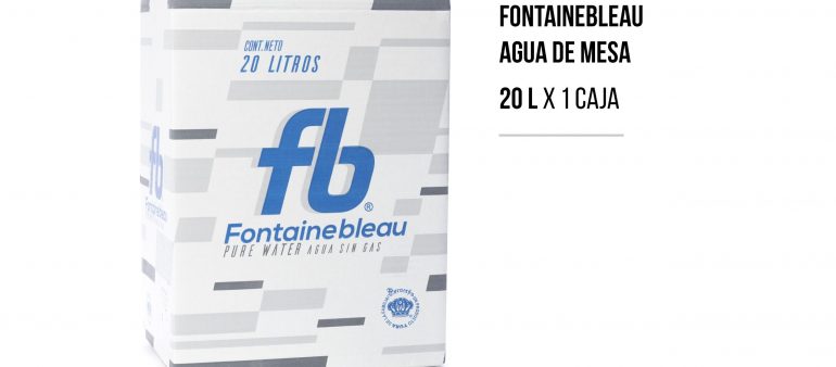 Agua de Mesa Fontainebleau 20 L