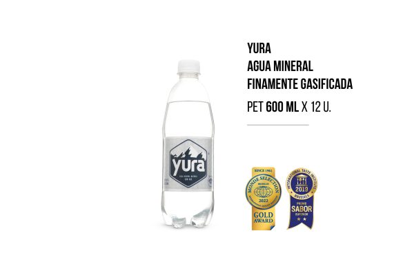 Agua Mineral Yura PET 600ml