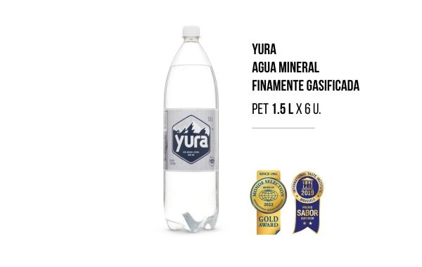 Agua Mineral Yura PET 1500ml