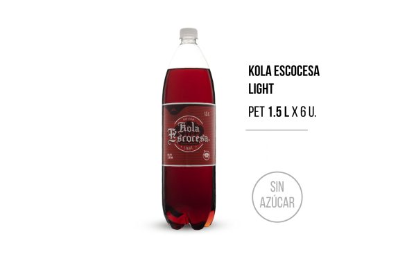 Kola Escocesa Light PET 1500ml